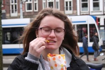 Katie loves fries