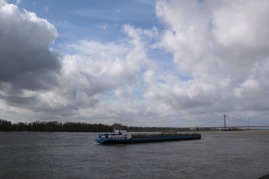 A barge ship
